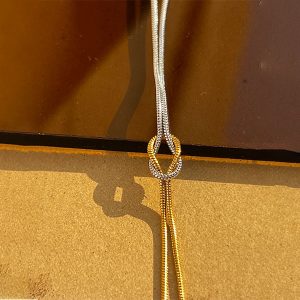 Stainless Steel Knot Bracelet