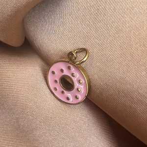 Pinky Donut charm