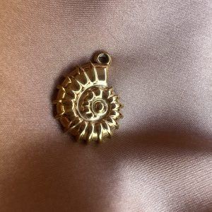 Golden Spiral charm